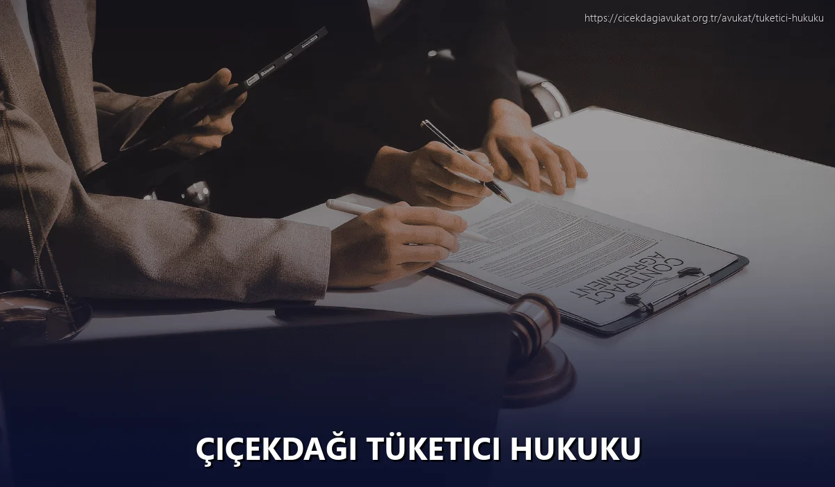 Çiçekdaği Tüketici Hukuku